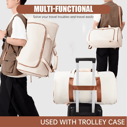 3-in-1 Travel Duffel Bag | Waterproof Garment Organizer - ANOKHI DOKAN