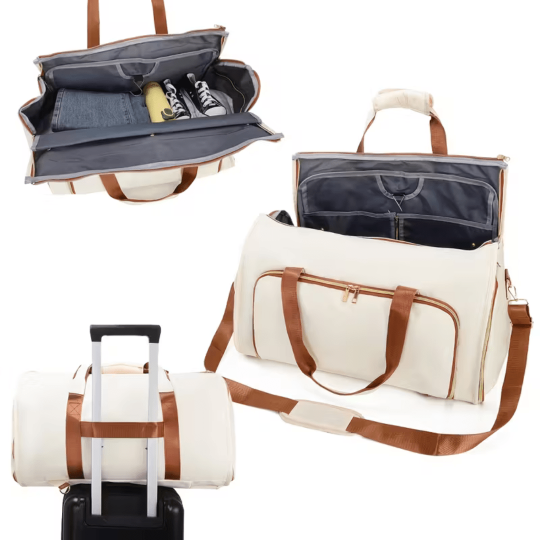 3-in-1 Travel Duffel Bag | Waterproof Garment Organizer - ANOKHI DOKAN