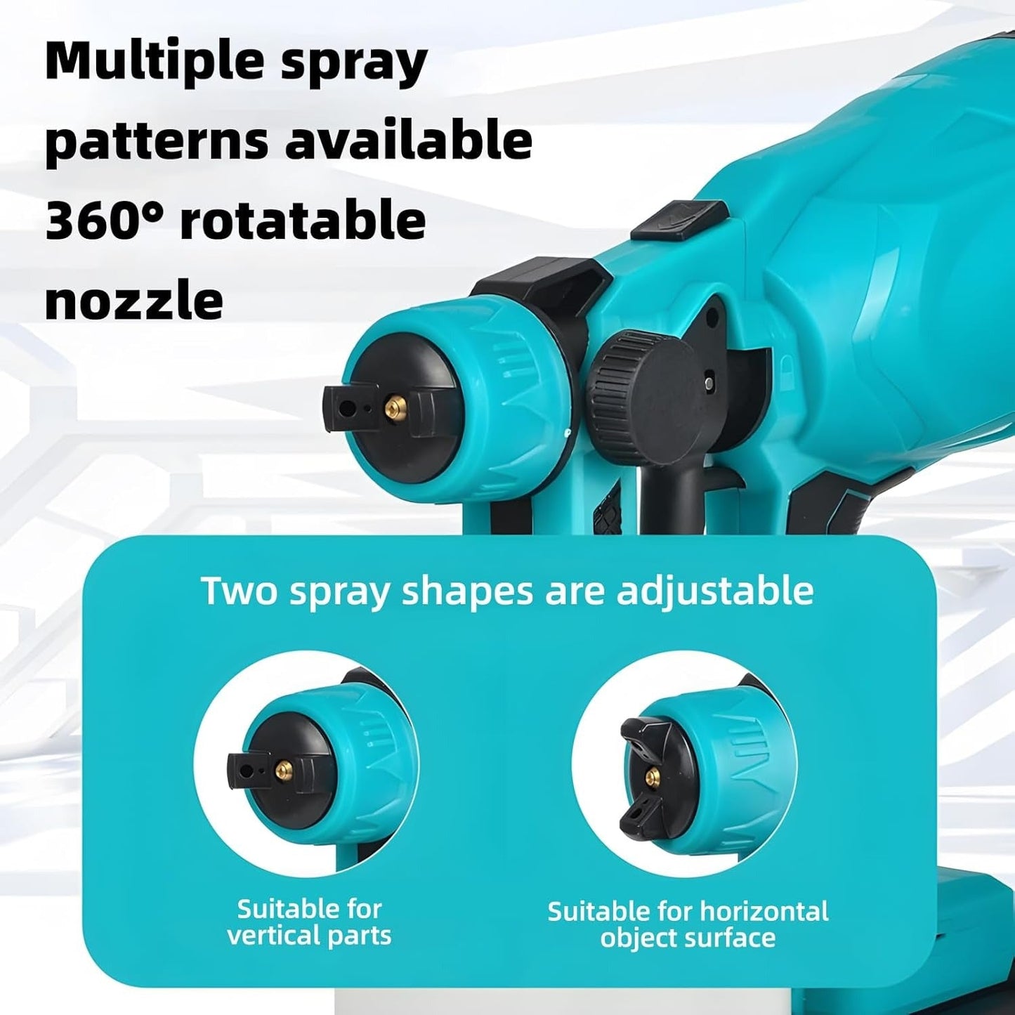 Battery Powered Paint Sprayer System - ANOKHI DOKAN