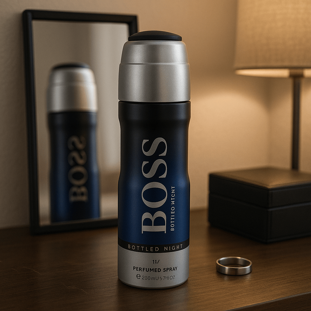BOSS Bottled Night Perfumed Spray for Men (200ml) - ANOKHI DOKAN