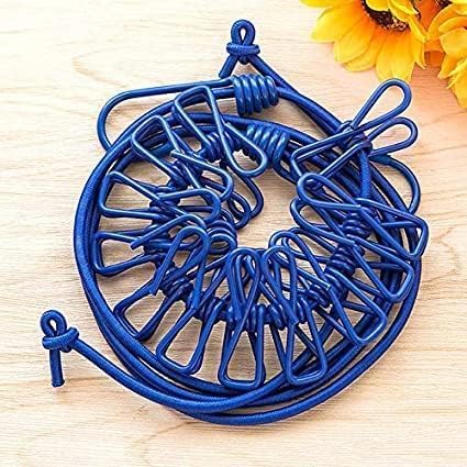 Cloth Drying Rope with Hooks - ANOKHI DOKAN