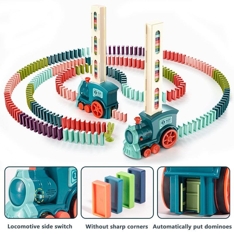 Domino Train Toy - ANOKHI DOKAN