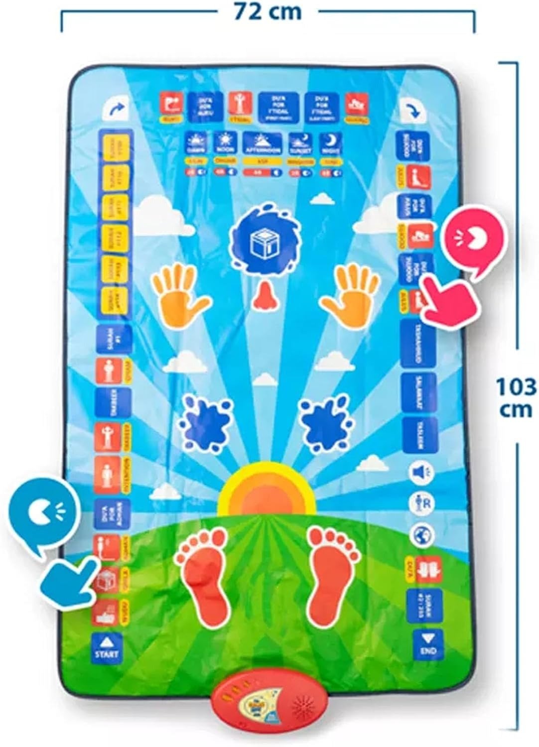 Educational Smart Prayer Mat for Kids - ANOKHI DOKAN