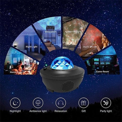 Galaxy Projector with Bluetooth Music Speaker - ANOKHI DOKAN
