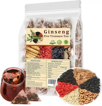 Ginseng Five Treasure Tea - ANOKHI DOKAN