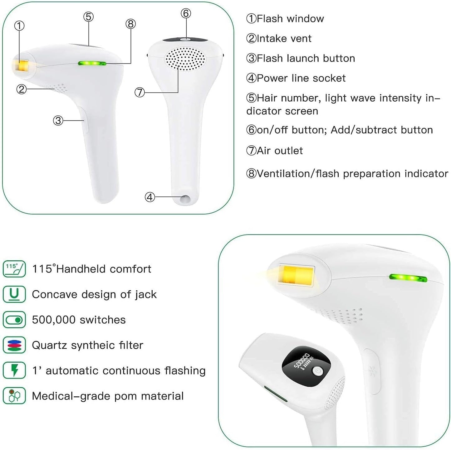 IPL Hair Removal System - ANOKHI DOKAN