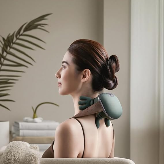 Portable, Bionic Heated Neck and Back Massager - ANOKHI DOKAN