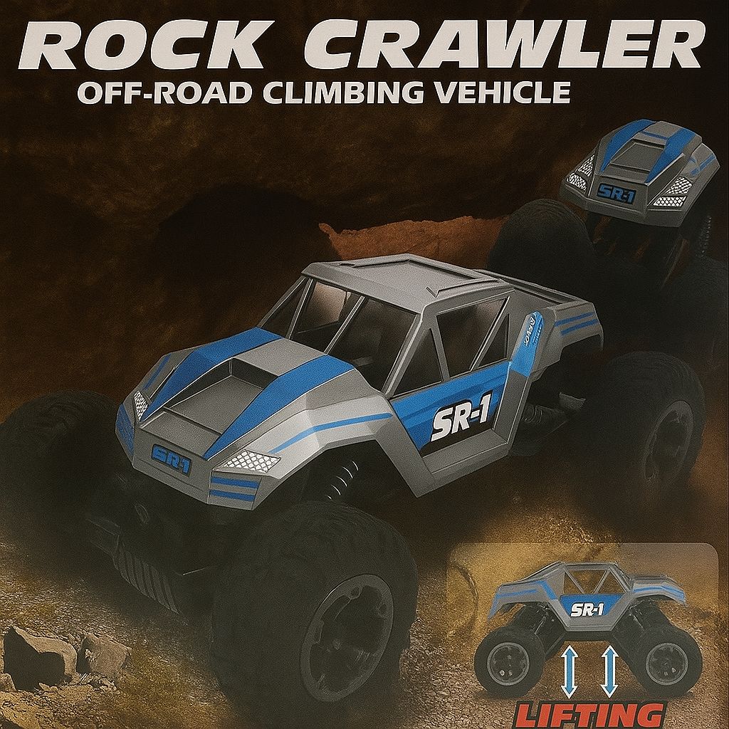 Remote Control Metal Rock Crawler - ANOKHI DOKAN