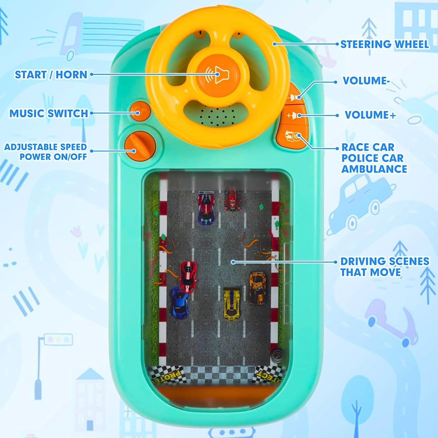 The Race Car Baby Toy - ANOKHI DOKAN