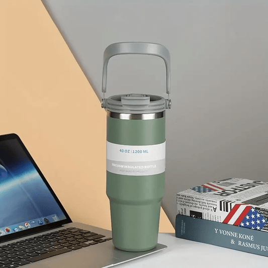 Tyeso Coffee Cup Thermos Bottle Stainless Steel Double-layer Insulation Cold And Hot Travel Mug Vacuum Flask Car Water Bottle - ANOKHI DOKAN